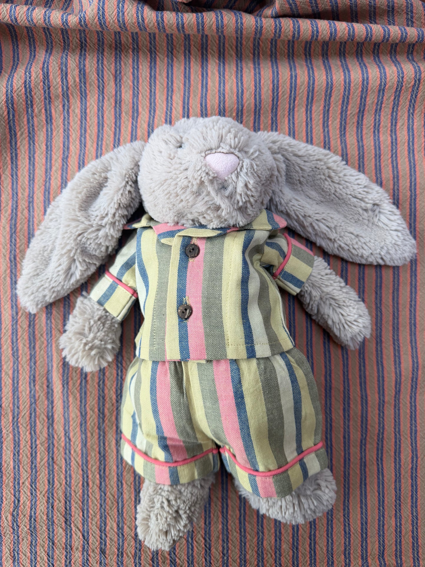 Lennon Toy Pyjamas in Sherbert Stripe