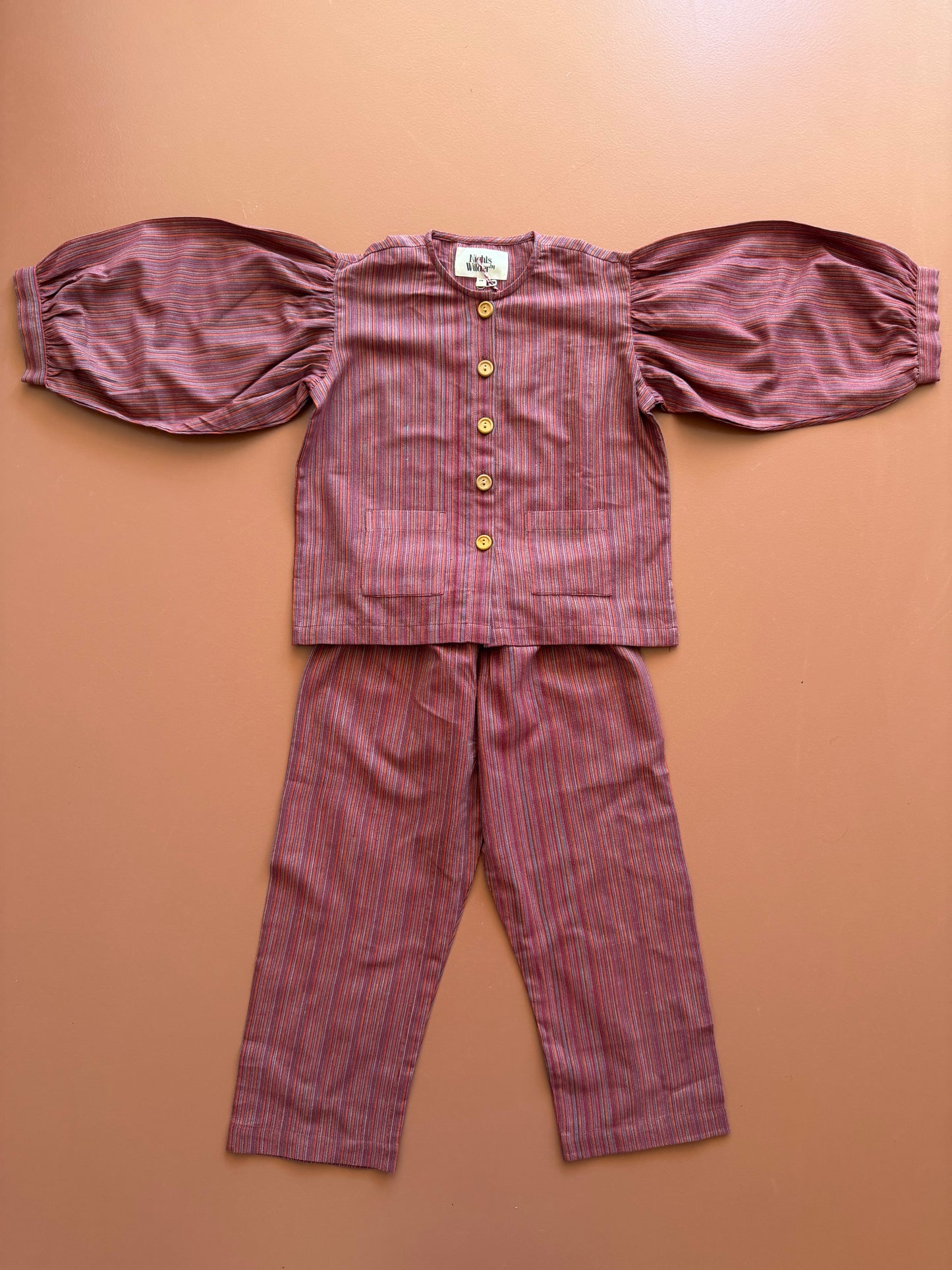 Farrow in Chilli stripe