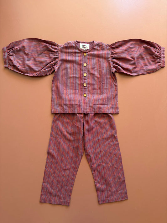 Farrow in Chilli stripe