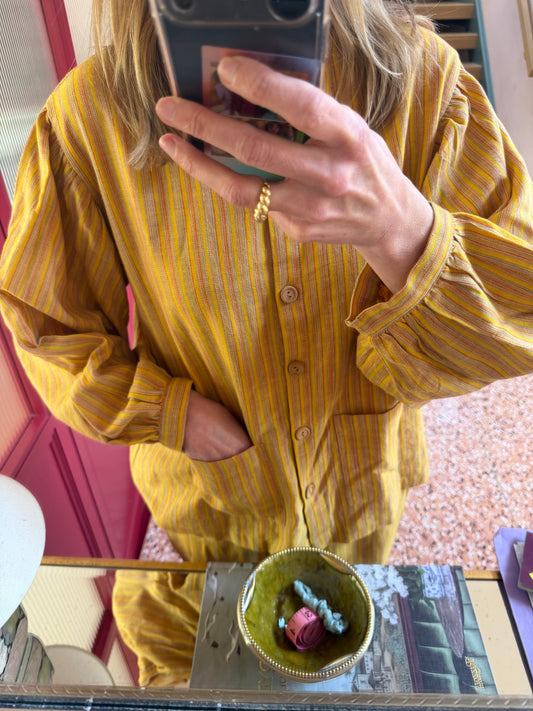 Farrow in Kiki stripe, Women's set