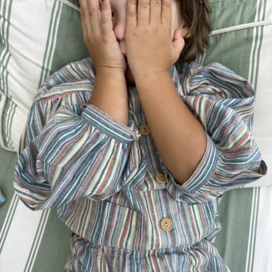 Farrow Set in Mahon Stripe