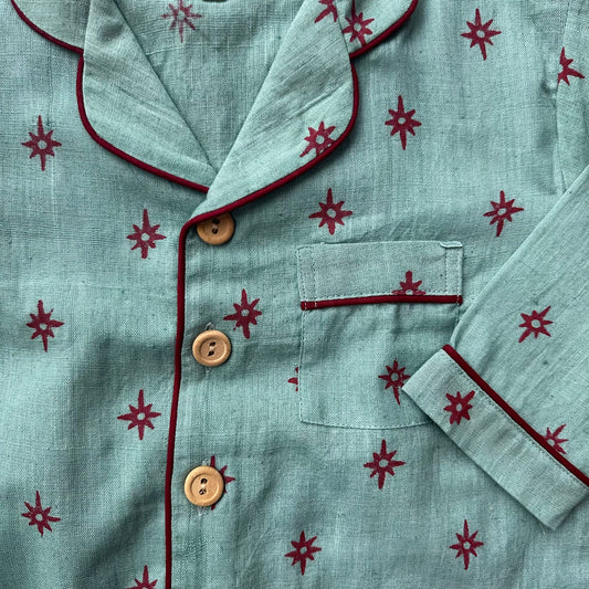 Lennon Set in Red Stella Stars