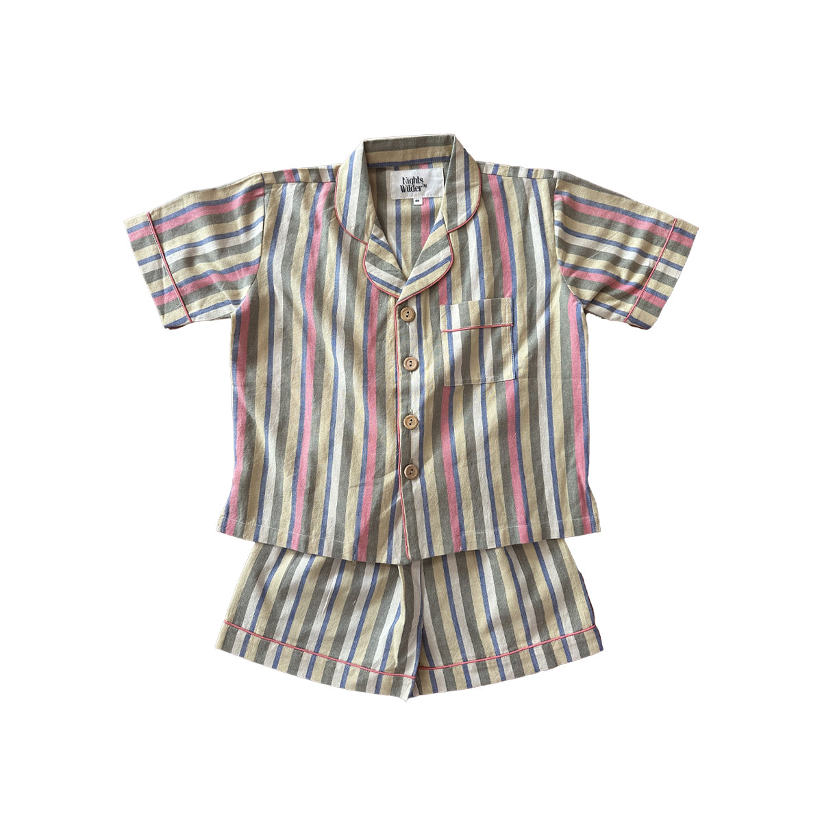 Lennon Short Set in Sherbet Stripe
