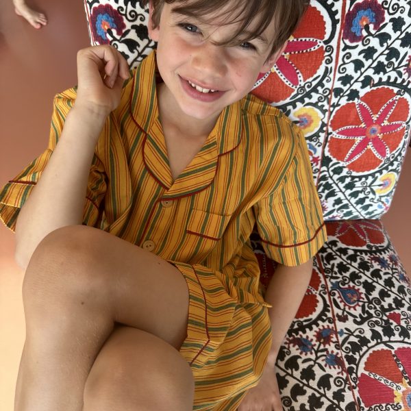 Lennon Short Set in Soleil Stripe