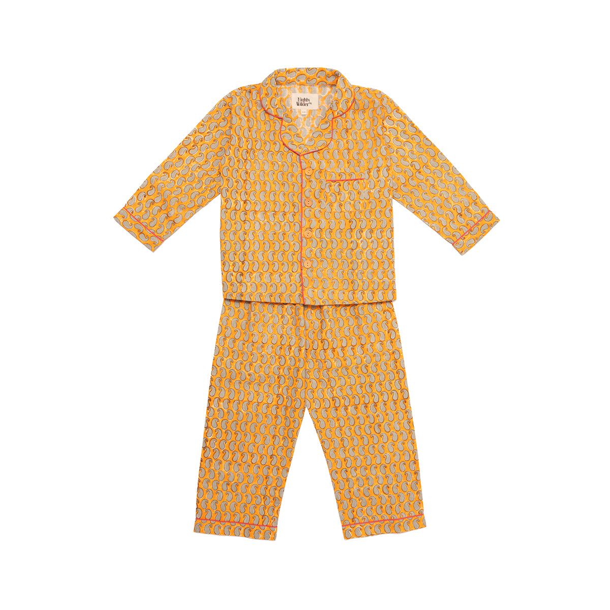 Lennon Set in Yellow Paisley