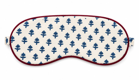 BYAN X NIGHTS BY WILDER Blue floral eye mask