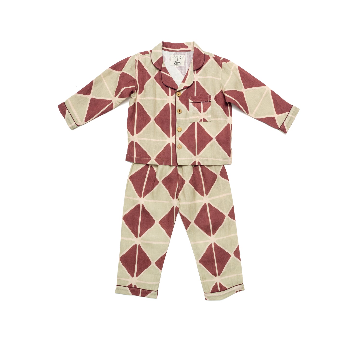 Lennon in Jester print