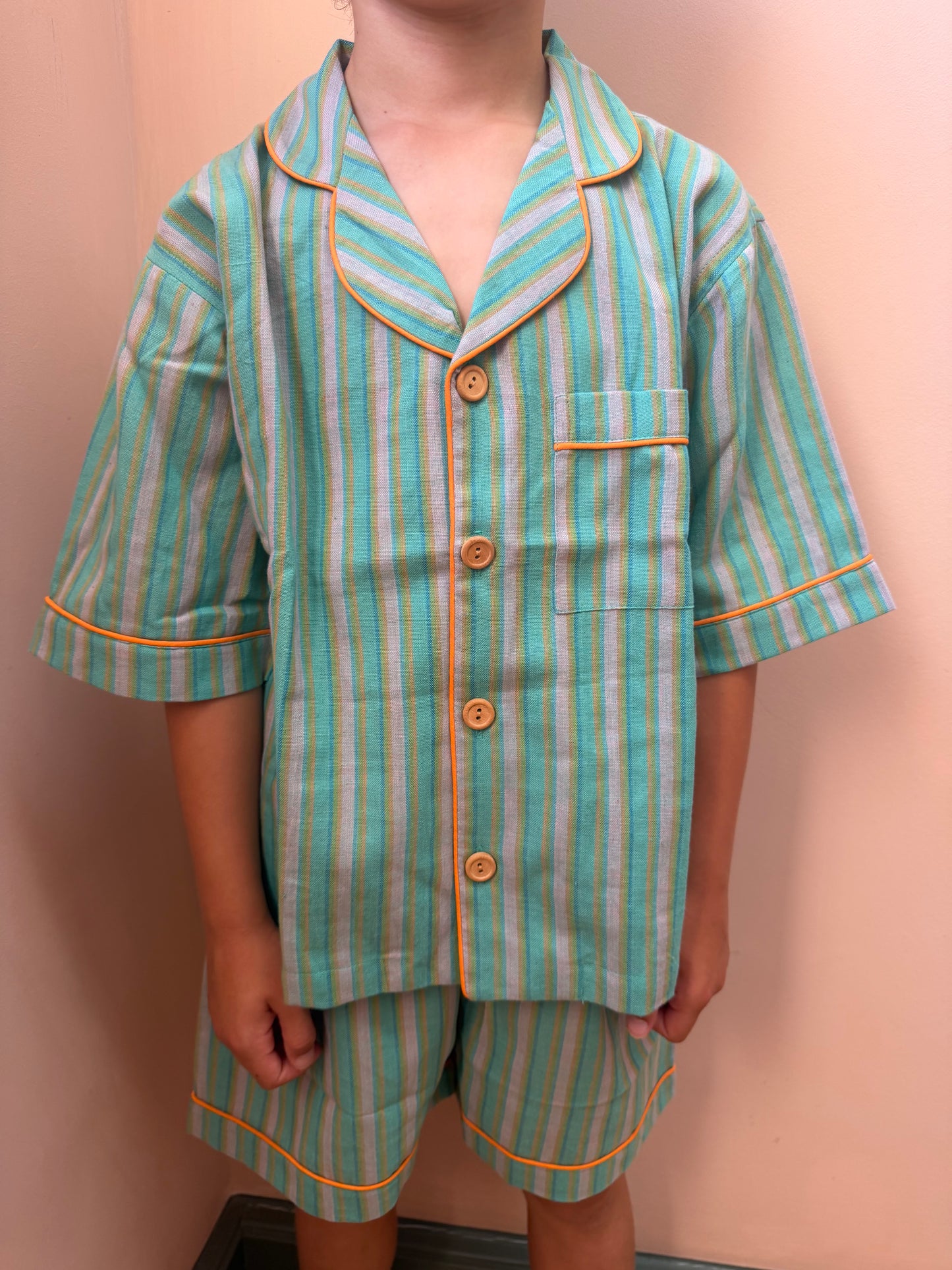 Lennon Short Set in Carnival Stripe