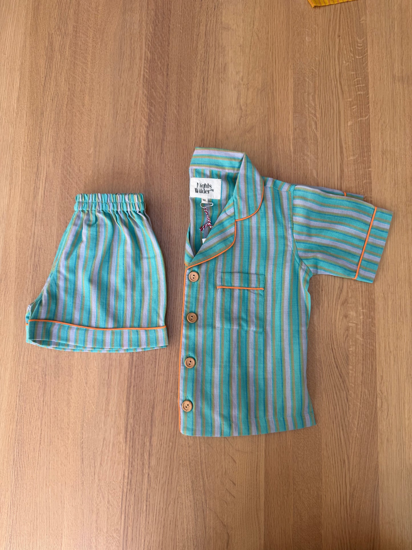 Lennon Short Set in Carnival Stripe