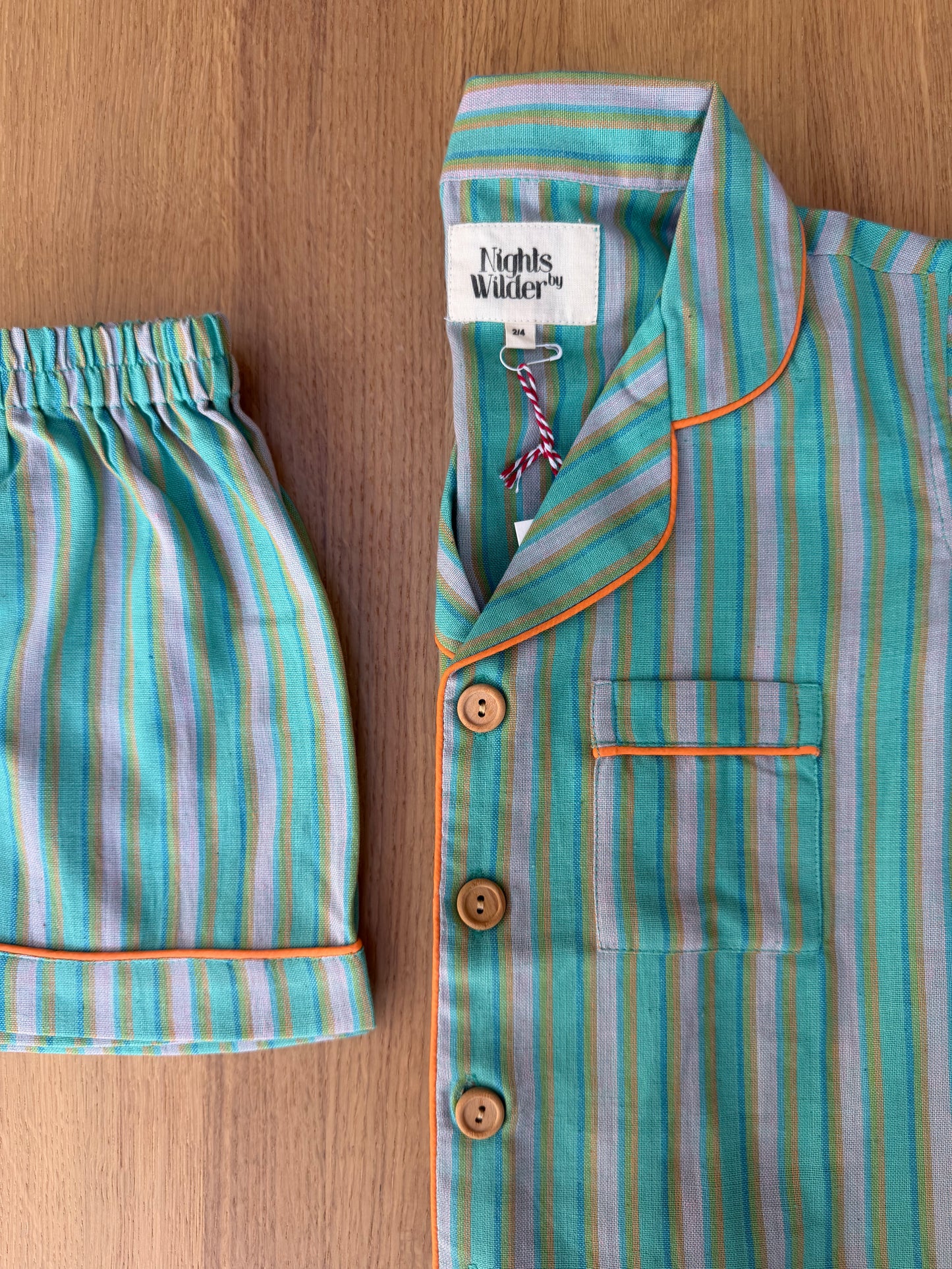 Lennon Short Set in Carnival Stripe