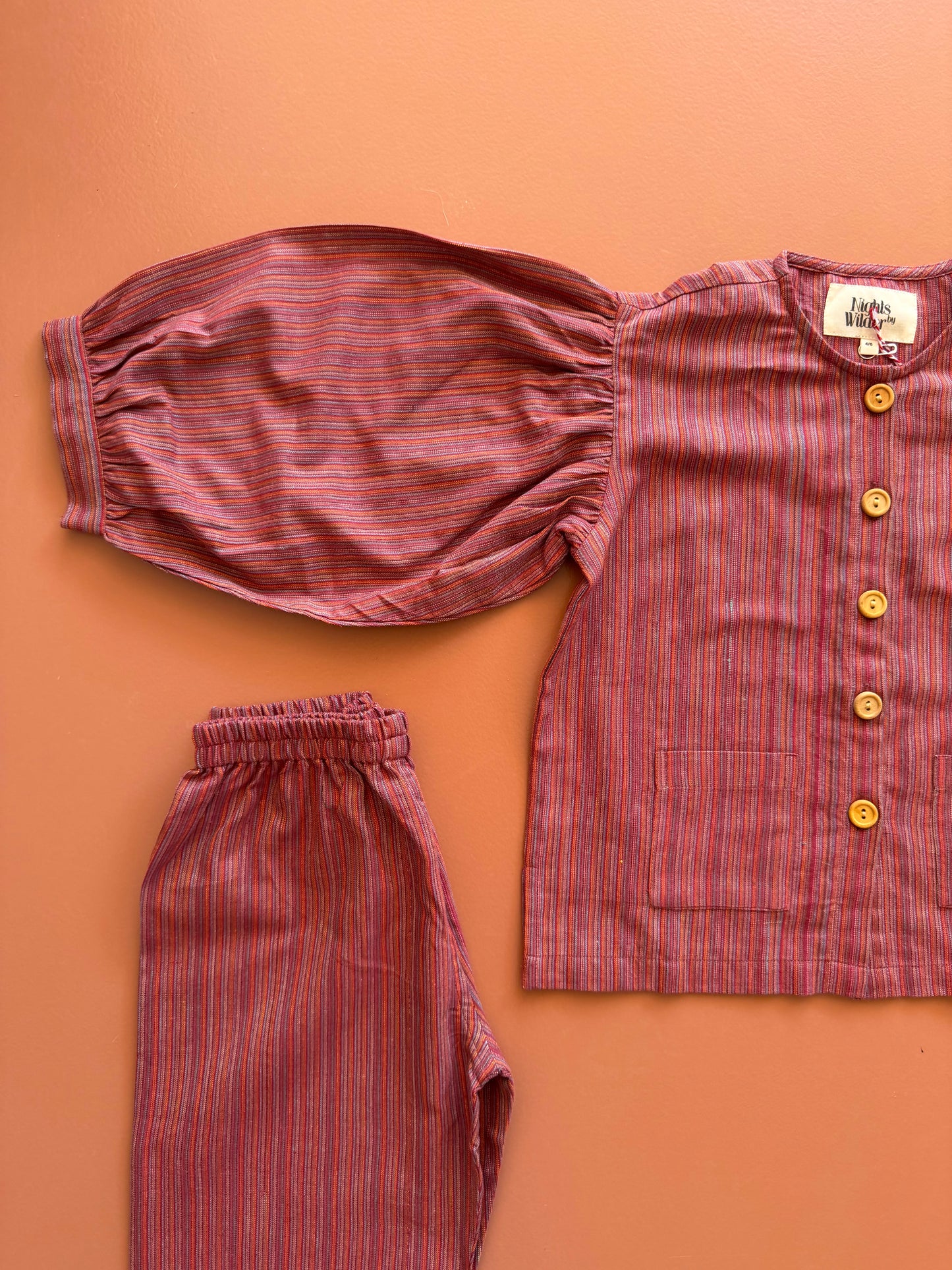 Farrow in Chilli stripe