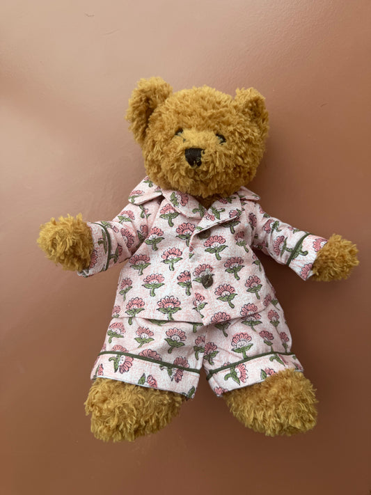 Lennon Toy Pyjamas in mini pink Floral