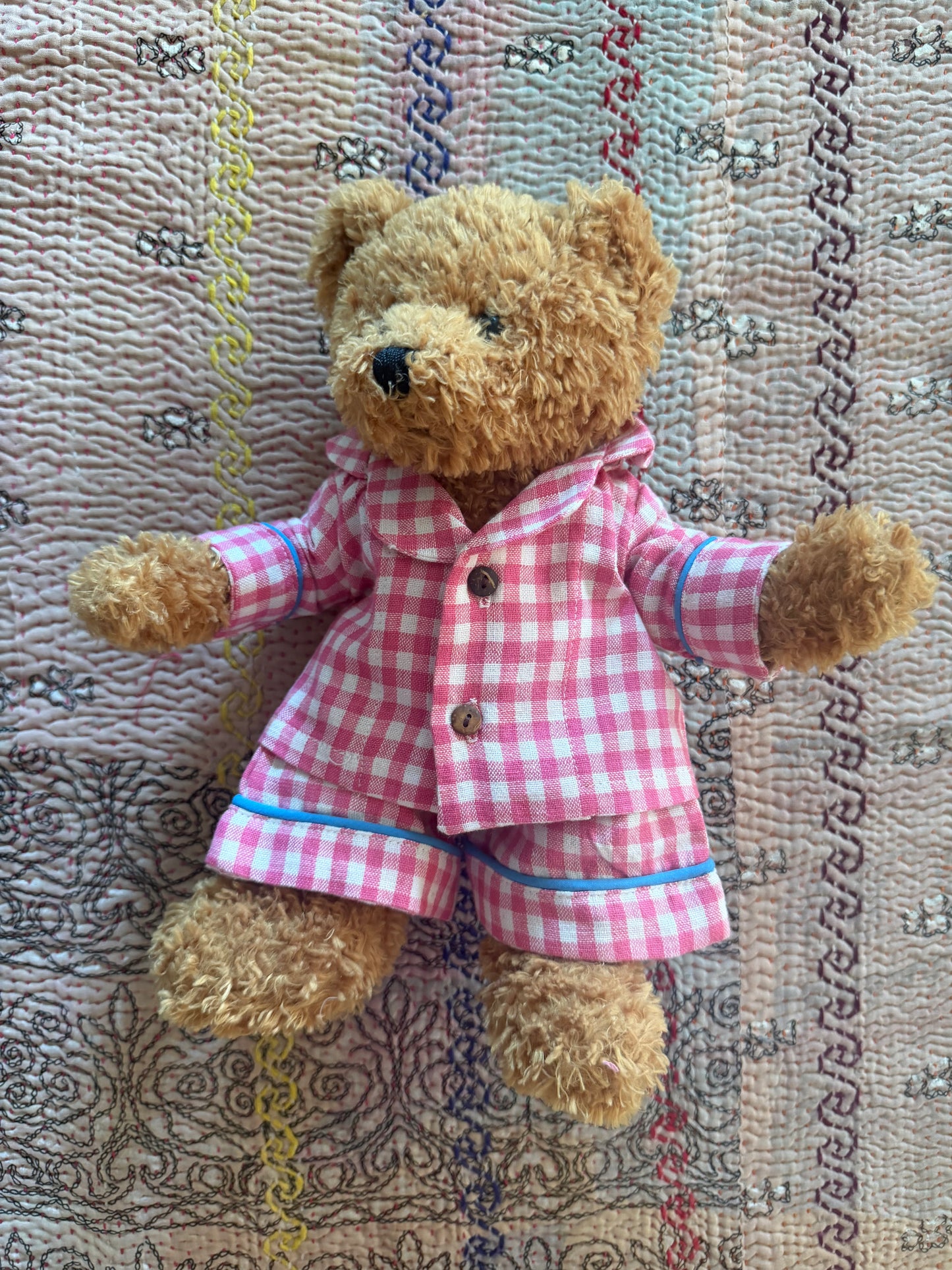 Toy Pyjama in Pink Check