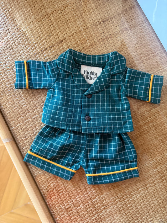Lennon Toy Pyjamas in Forest Check