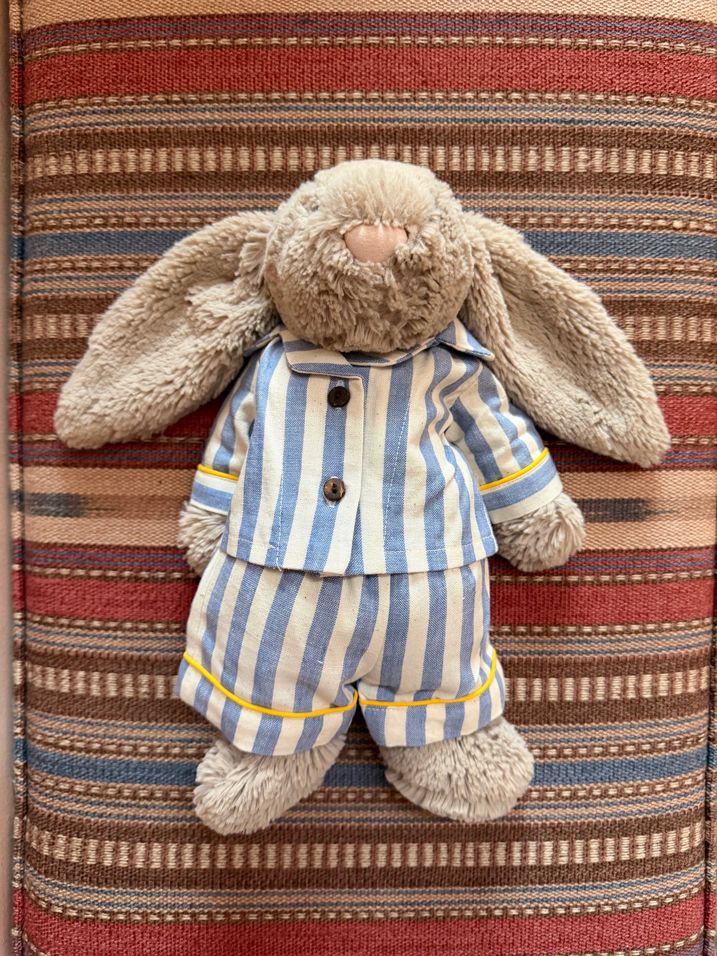 Lennon Toy Pyjamas in Barber Stripe