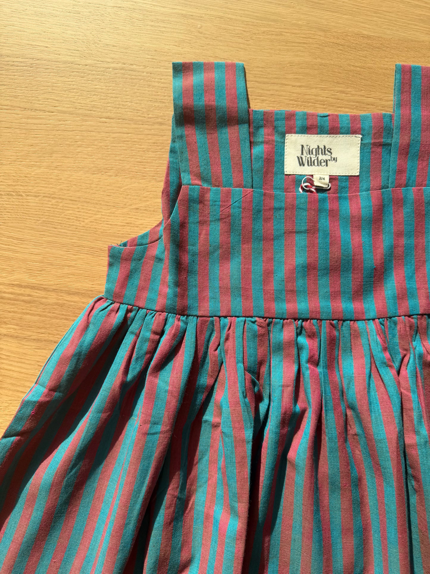 Patti in School stripe