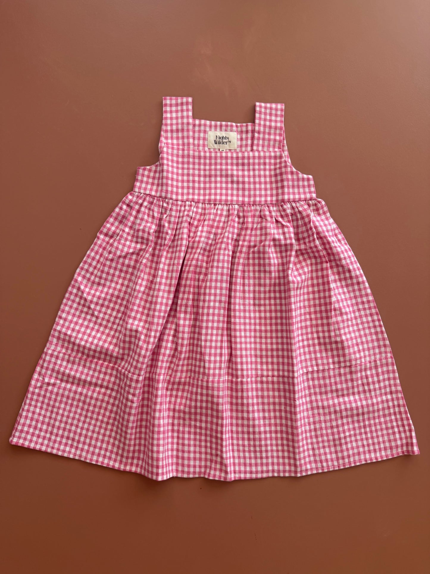 Patti in Pink Check