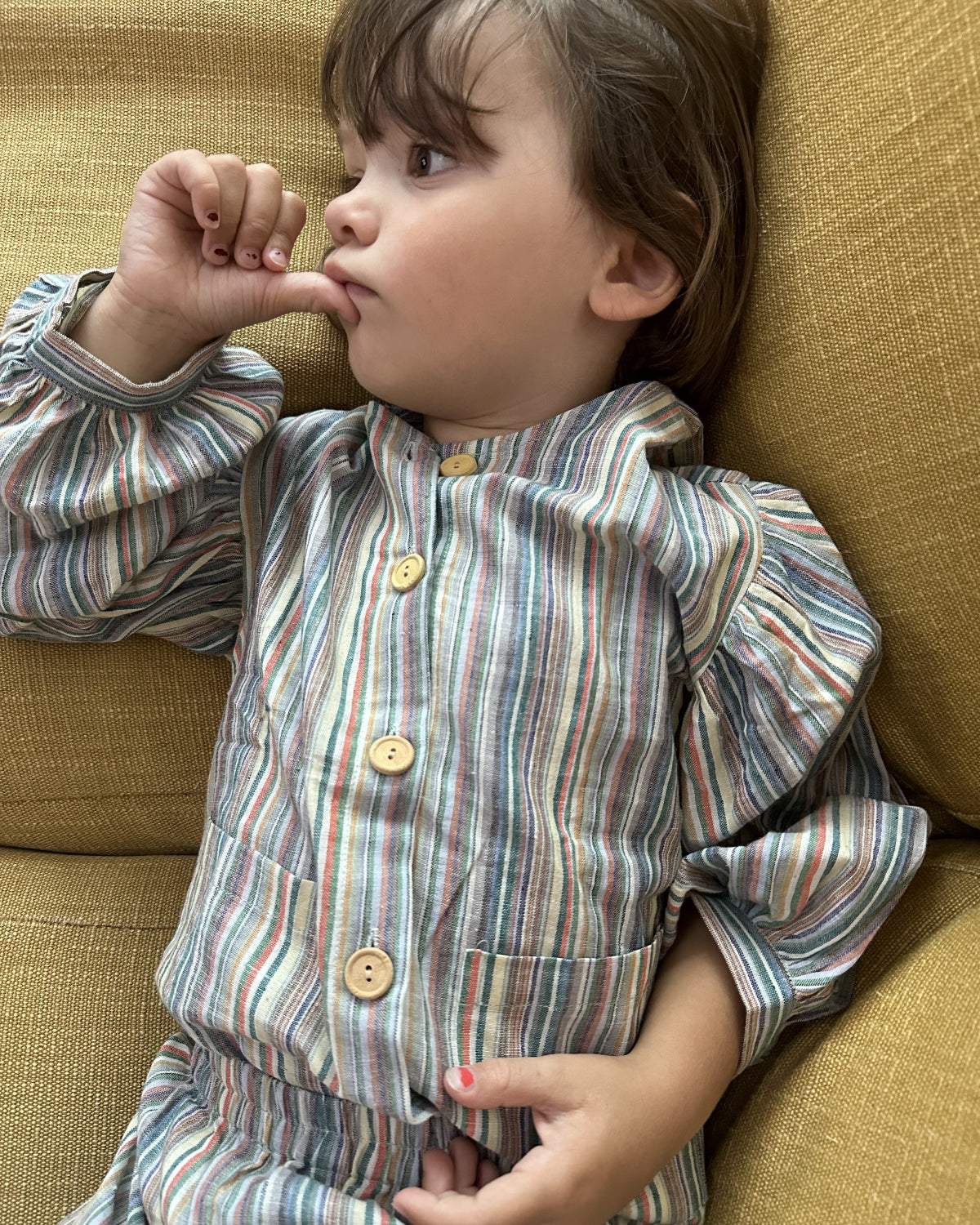 Farrow Set in Mahon Stripe