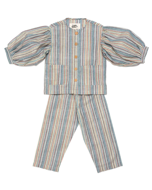 Farrow Set in Mahon Stripe