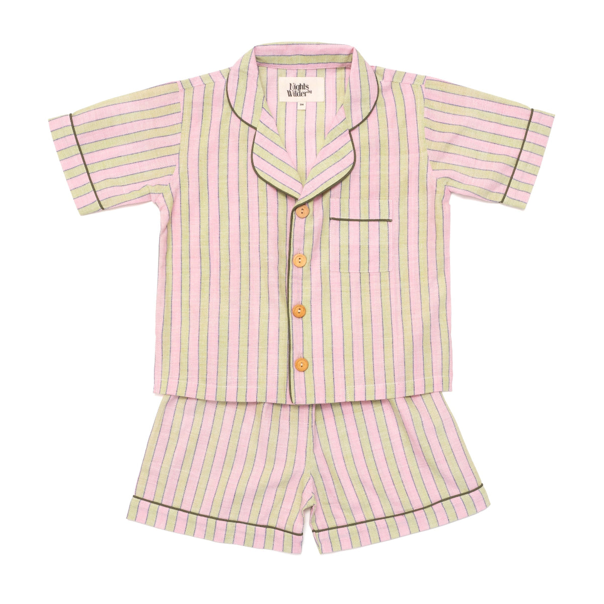 Lennon Short Set in Blossom Stripe