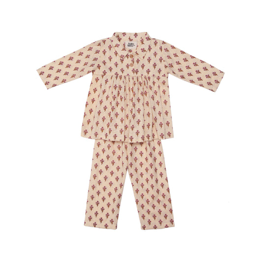 Nico Set in Pink Folk Floral