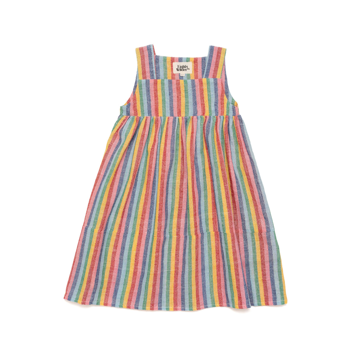 Patti Dress in Rainbow Bright