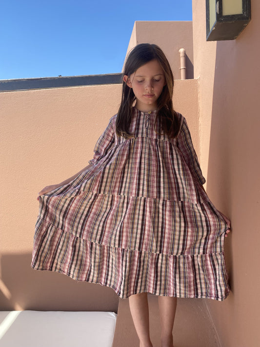 Vivienne Dress in Allsorts Check
