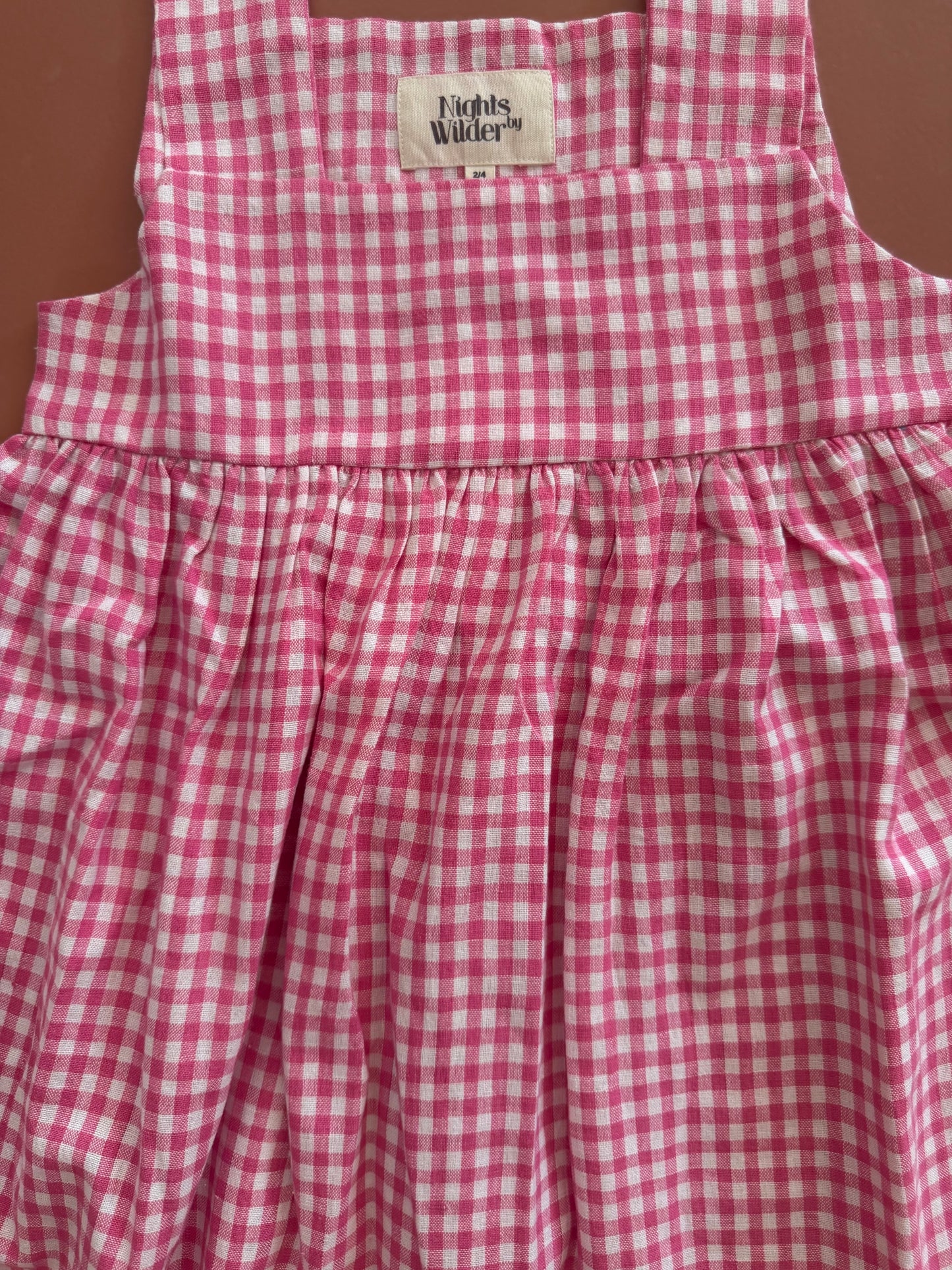 Patti in Pink Check