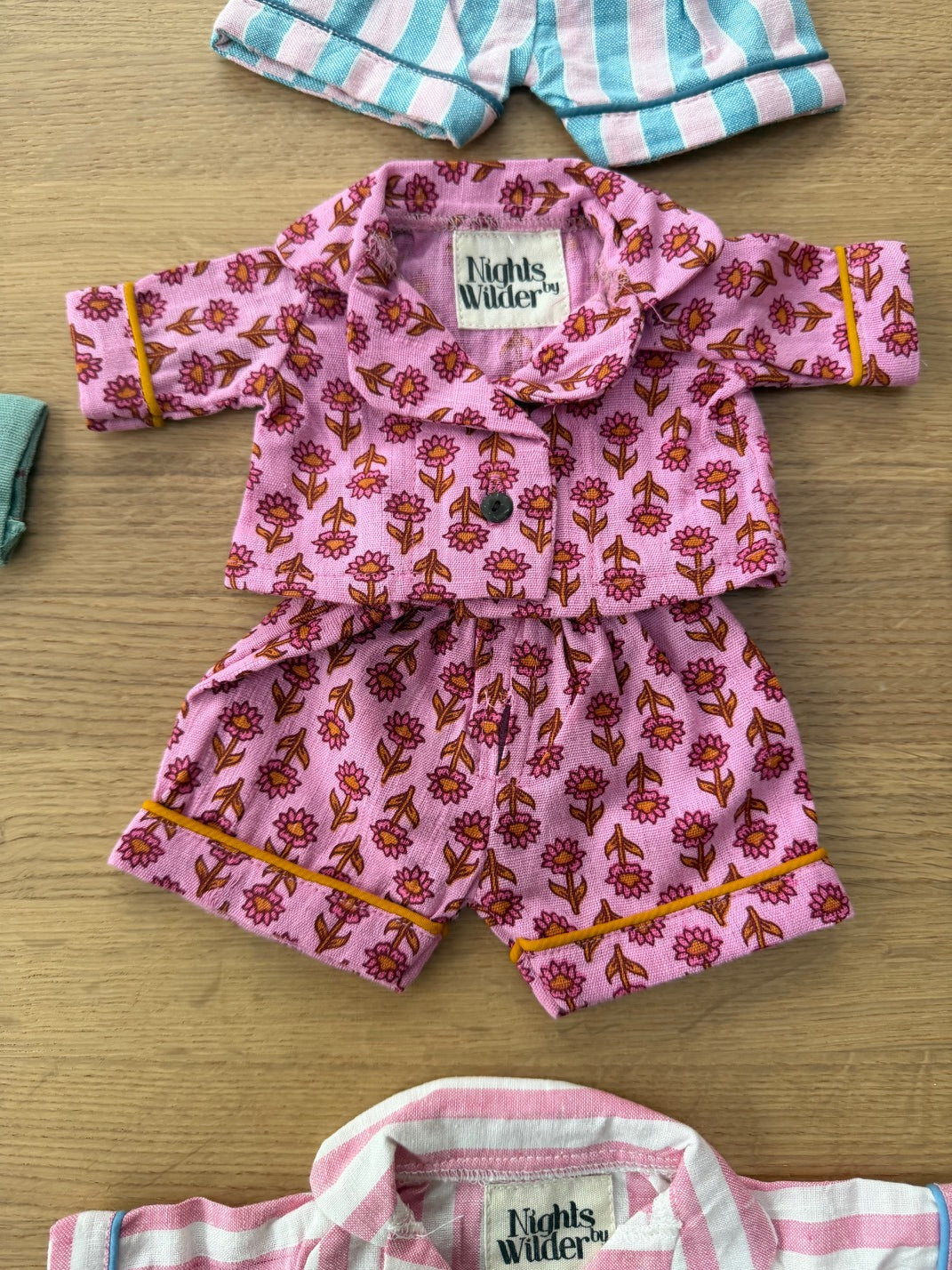 Lennon Toy Pyjamas in Small Pink Boota