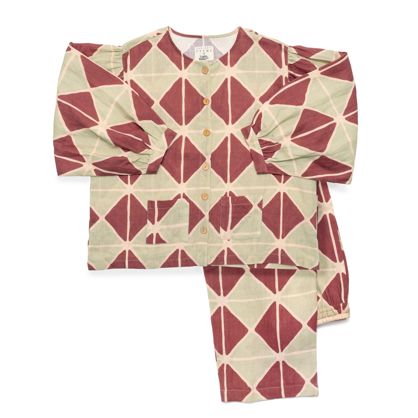 Farrow in Jester Print, Women's set